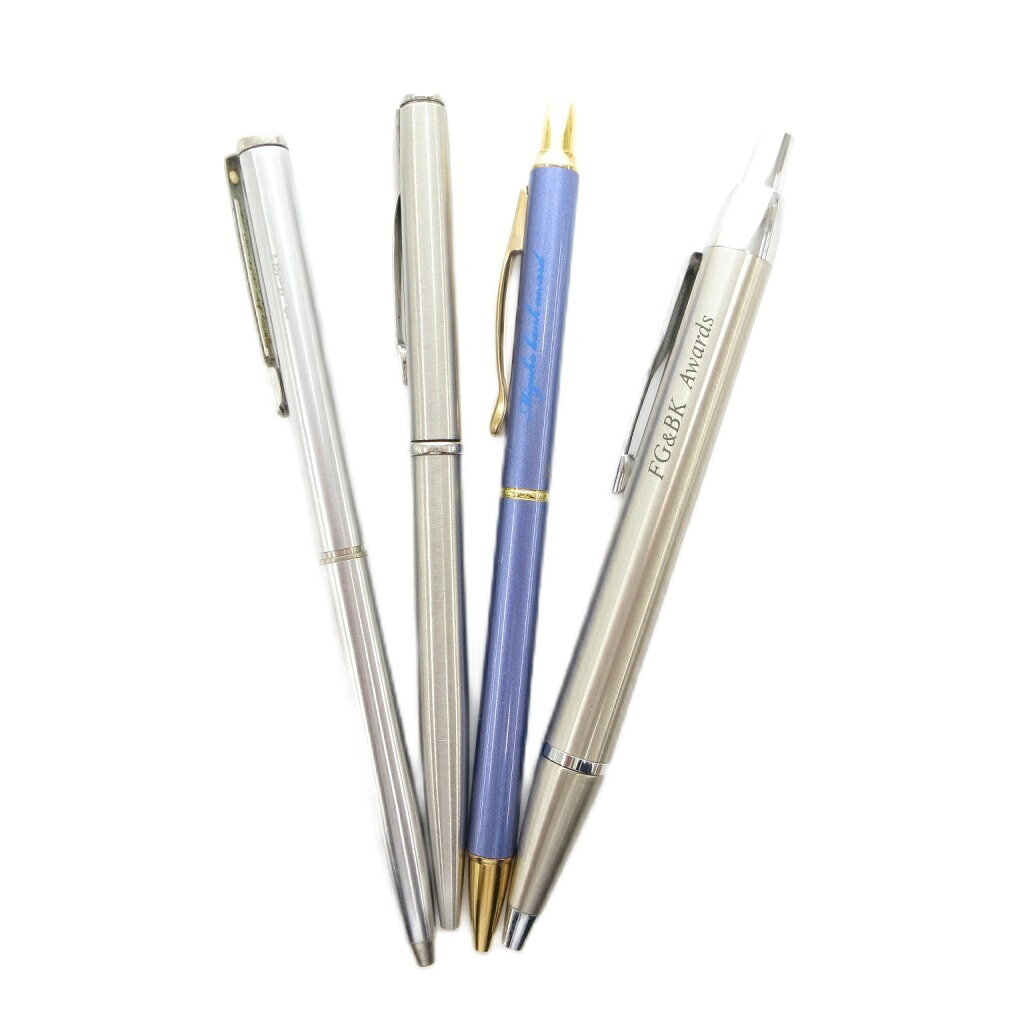 SHEAFFER PARKER 他 ボールペン 4点セット おまとめ 文房具 銀色 シルバー色 青 ブルー /SC ■GY99 その他  260527