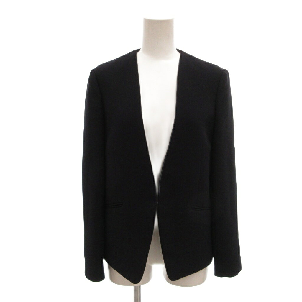 【中古】デプレ DES PRES トゥモローランド ノーカラージャケット 34 紺 ネイビー Vネック 長袖 22-07-81-07151 /NU ■IBO100 レディース 【ベクトル 古着】 260807ブランドデプレ DES PRES トゥモローランド表記サイズ34実寸サイズ肩幅：40cm　身幅：43cm　着丈：56cm　袖丈：57cm　　素材表地：トリアセテート、ポリエステル 裏地：キュプラ色紺 ネイビー仕様裏地なし状態若干の使用感はございますが、特筆するようなダメージはなく、比較的きれいなお品です。 ※あくまでも中古品ですので、掲載写真や記載内容をご確認いただき、ご理解の上ご購入ください。付属品付属品なし、写真に写っている物が全てです。備考22-07-81-07151 （株）トゥモローランド こちらのお品物は店舗で保管しておらず、店頭販売出来かねます。（※お取り寄せも出来かねます）商品のお問い合わせの回答を休止しております。＊各商品ページの商品詳細等をご確認の上ご購入ください。【中古】デプレ DES PRES トゥモローランド ノーカラージャケット 34 紺 ネイビー Vネック 長袖 22-07-81-07151 /NU ■IBO100 レディース 【ベクトル 古着】 260807状態ランク　”A”詳細については、下記および「状態ランクについて」ページをご覧ください。未使用・新品の商品ほぼ新品同様の商品使用感が少なく、かなり状態の良い商品使用感はあるが、傷や汚れの少ない商品使用感の他、傷や汚れが見られる商品かなり大きな傷みがある難あり商品※S〜CランクはUSED品となりますので、使用感をご理解の上でご入札下さい。状態ランクについてinformationブランドデプレ DES PRES トゥモローランド表記サイズ34実寸サイズ肩幅：40cm　身幅：43cm　着丈：56cm　袖丈：57cm　　素材表地：トリアセテート、ポリエステル 裏地：キュプラ色紺 ネイビー仕様裏地なし状態若干の使用感はございますが、特筆するようなダメージはなく、比較的きれいなお品です。 ※あくまでも中古品ですので、掲載写真や記載内容をご確認いただき、ご理解の上ご購入ください。付属品付属品なし、写真に写っている物が全てです。備考22-07-81-07151 （株）トゥモローランド こちらのお品物は店舗で保管しておらず、店頭販売出来かねます。（※お取り寄せも出来かねます）商品のお問い合わせの回答を休止しております。＊各商品ページの商品詳細等をご確認の上ご購入ください。本商品は一点物です他サイトや店舗にて販売している商品です。多少のお時間差にて欠品になることもございます。予めご了承頂ますようお願い致します。ベクトル・サイズガイドはこちらこの商品と同じブランドの商品を見る