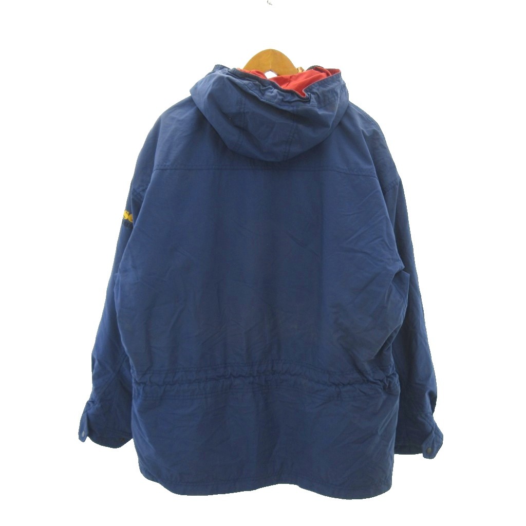 【中古】エレッセ ellesse スキーウェア スノボ セットアップ 2点セット 紺 L 170 ...