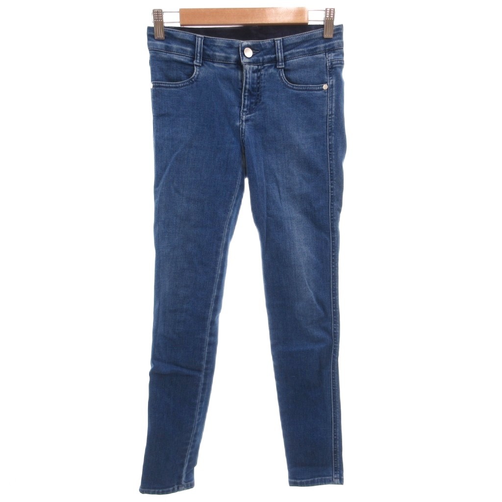 【中古】ステラマッカートニー STELLA McCARTNEY デニムパンツ ジーンズ スキニー 24 インディゴ /FF レディース 【ベクトル 古着】 261002