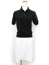 コムデギャルソンブラック COMME des GARCONS BLACK ドルモア ワンピース 切り替えシャツ 布帛使い 半袖 黒 白 ブラック ホワイト JJJ 0626 レディース 【中古】【ベクトル 古着】 170626 ブランド古着ベクトルプレミアム店