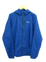 パタゴニア Patagonia フーディニジャケット FA17 24141 ナイロンジャケット ジップアップ 撥水 防風 軽量 青 ブルー S 0822 メンズ 【中古】【ベクトル 古着】 170822 ブランド古着ベクトルプレミアム店