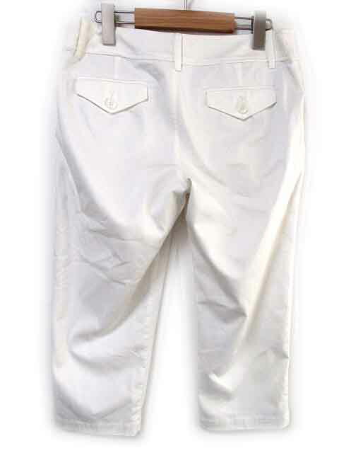 【中古】エディーバウアー EDDIE BAUER パンツ ボトムス サブリナ丈 無地 白 6 レディース 【ベクトル 古着】 190714 ベクトルプレミアム店 2