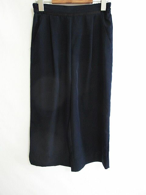 Other - 【中古】シンプリシテェ Simplicite ガウチョパンツ 半端丈 光沢 ネイビー レディース 【ベクトル 古着】 200410 ベクトルプレミアム店