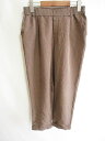 【中古】HK WORKSLONDON テーパードパンツ ゴム 薄手 茶 M レディース 【ベクトル 古着】 200417 ベクトルプレミアム店(4)