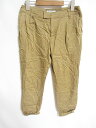 【中古】ユナイテッドアローズ UNITED ARROWS クロップド パンツ薄手 無地 ベージュ 40 レディース 【ベクトル 古着】 210108 ベクトルプレミアム店(4)