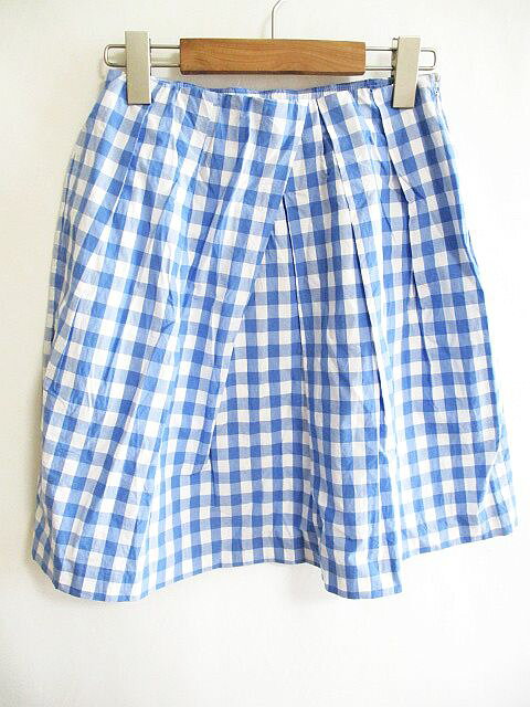 【中古】ノーリーズ Nolley's チェック スカート 膝丈 ブルー 38 レディース 【ベクトル 古着】 210903ブランドノーリーズ Nolley's表記サイズ38実寸サイズウエスト：64cm　スカート丈：49cm　商品によってはどうしても若干の誤差が発生してしまいます。 1〜2cmの誤差は予めご了承ください。　素材表地 綿100％ 裏地 ポリエステル100％色ブルー系 ※色に関してはこの商品の出品者の主観で判断しておりますので、カタログや正規のカラーとは言いまわしが異なる場合があります。状態使用感少なく、状態の良い商品です。 ※状態及び写真を良くご確認の上、ご検討くださいませ。付属品※商品は写真または説明欄に記載のない付属品などは付属しませんのでよろしくお願い致します。商品のお問い合わせの回答を休止しております。＊各商品ページの商品詳細等をご確認の上ご購入ください。【中古】ノーリーズ Nolley's チェック スカート 膝丈 ブルー 38 レディース 【ベクトル 古着】 210903状態ランク　”A”詳細については、下記および「状態ランクについて」ページをご覧ください。未使用・新品の商品ほぼ新品同様の商品使用感が少なく、かなり状態の良い商品使用感はあるが、傷や汚れの少ない商品使用感の他、傷や汚れが見られる商品かなり大きな傷みがある難あり商品※S〜CランクはUSED品となりますので、使用感をご理解の上でご入札下さい。状態ランクについてinformationブランドノーリーズ Nolley's表記サイズ38実寸サイズウエスト：64cm　スカート丈：49cm　商品によってはどうしても若干の誤差が発生してしまいます。 1〜2cmの誤差は予めご了承ください。　素材表地 綿100％ 裏地 ポリエステル100％色ブルー系 ※色に関してはこの商品の出品者の主観で判断しておりますので、カタログや正規のカラーとは言いまわしが異なる場合があります。状態使用感少なく、状態の良い商品です。 ※状態及び写真を良くご確認の上、ご検討くださいませ。付属品※商品は写真または説明欄に記載のない付属品などは付属しませんのでよろしくお願い致します。商品のお問い合わせの回答を休止しております。＊各商品ページの商品詳細等をご確認の上ご購入ください。本商品は一点物です他サイトや店舗にて販売している商品です。多少のお時間差にて欠品になることもございます。予めご了承頂ますようお願い致します。ベクトル・サイズガイドはこちらこの商品と同じブランドの商品を見る