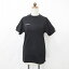 【中古】未使用品 ファセッタズム FACETASM Tシャツ カットソー CHG-TEE-U16 半袖 ロゴ 刺繍 バックデザイン リブライン ブラック ホワイト ブルー 白 黒 1 レディース 【ベクトル 古着】 230311