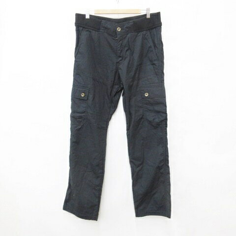 【中古】kurasufuku パンツ カーゴパンツ ロング丈 裏起毛 黒 ブラック L メンズ 【ベクトル 古着】 250228 【中古】kurasufuku パンツ カーゴパンツ ロング丈 裏起毛 黒 ブラック L メンズ 【ベクトル 古着】 250228