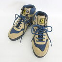 【中古】ホーキンス Hawkins GT トレッキングシューズ アウトドア 登山 ロゴ 茶 紺 ブラウン ネイビー 4 1/2 レディース 【ベクトル 古着】 ...