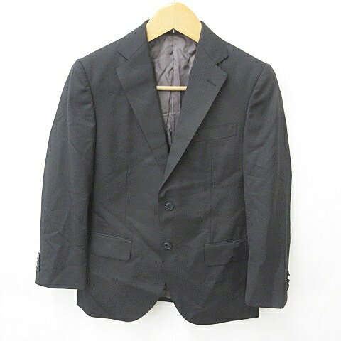 【中古】未使用品 カシヤマ KASHIYAMA ジャケット オーダーメイド テーラード シングル 2B 総裏 サイドベンツ 黒 チャコール グレー D645 サンプル品 メンズ 【ベクトル 古着】 250321 【中古】未使用品 カシヤマ KASHIYAMA ジャケット オーダーメイド テーラード シングル 2B 総裏 サイドベンツ 黒 チャコール グレー D645 サンプル品 メンズ 【ベクトル 古着】 250321