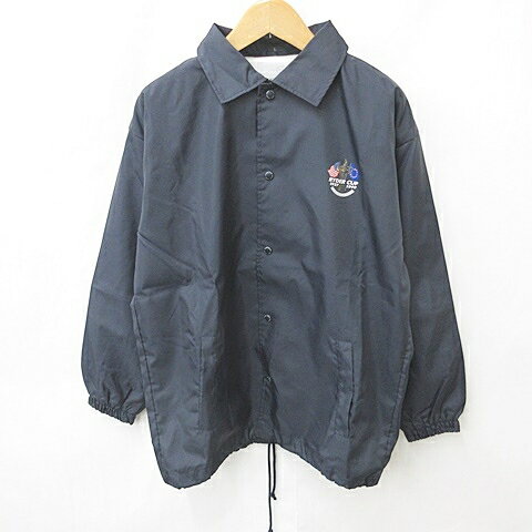 【中古】エスカーダ ESCADA SPORT ゴルフ スポーツウエア ジャケット コーチジャケット ロゴ プリント 紺 ネイビー L メンズ 【ベクトル 古着】 250411 【中古】エスカーダ ESCADA SPORT ゴルフ スポーツウエア ジャケット コーチジャケット ロゴ プリント 紺 ネイビー L メンズ 【ベクトル 古着】 250411