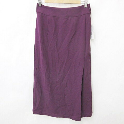 【中古】未使用品 レプシィム LEPSIM スカート ロング タイト スリット パープル 紫 L レディース 【ベクトル 古着】 250411表記サイズL実寸サイズウエスト：72cm　ヒップ：93cm　スカート丈：83cm　　素材ポリエステル 97％ ポリウレタン 3％色パープル ※色に関しては、この商品の出品者の主観で判断しております。また、光の影響などにより実物の色と異なる場合がありますので、予めご了承ください。　状態タグ付きの未使用品です。 ※未使用品・新品同様の商品ではございますが、一度は一般の方の手に渡り、個人で保管されていた商品です。 また、保管・陳列時の薄いスレなど微細な状態変化が見られる場合がございます。備考一部商品は実店舗で保管しておりませんので、店頭にてご覧になれない場合がございます。また、ご質問を頂いた際、お時間を頂く場合がございますのでご了承ください。商品のお問い合わせの回答を休止しております。＊各商品ページの商品詳細等をご確認の上ご購入ください。【中古】未使用品 レプシィム LEPSIM スカート ロング タイト スリット パープル 紫 L レディース 【ベクトル 古着】 250411状態ランク　”S”詳細については、下記および「状態ランクについて」ページをご覧ください。未使用・新品の商品ほぼ新品同様の商品使用感が少なく、かなり状態の良い商品使用感はあるが、傷や汚れの少ない商品使用感の他、傷や汚れが見られる商品かなり大きな傷みがある難あり商品※S〜CランクはUSED品となりますので、使用感をご理解の上でご入札下さい。状態ランクについてinformation表記サイズL実寸サイズウエスト：72cm　ヒップ：93cm　スカート丈：83cm　　素材ポリエステル 97％ ポリウレタン 3％色パープル ※色に関しては、この商品の出品者の主観で判断しております。また、光の影響などにより実物の色と異なる場合がありますので、予めご了承ください。　状態タグ付きの未使用品です。 ※未使用品・新品同様の商品ではございますが、一度は一般の方の手に渡り、個人で保管されていた商品です。 また、保管・陳列時の薄いスレなど微細な状態変化が見られる場合がございます。備考一部商品は実店舗で保管しておりませんので、店頭にてご覧になれない場合がございます。また、ご質問を頂いた際、お時間を頂く場合がございますのでご了承ください。商品のお問い合わせの回答を休止しております。＊各商品ページの商品詳細等をご確認の上ご購入ください。本商品は一点物です他サイトや店舗にて販売している商品です。多少のお時間差にて欠品になることもございます。予めご了承頂ますようお願い致します。ベクトル・サイズガイドはこちらこの商品と同じブランドの商品を見る