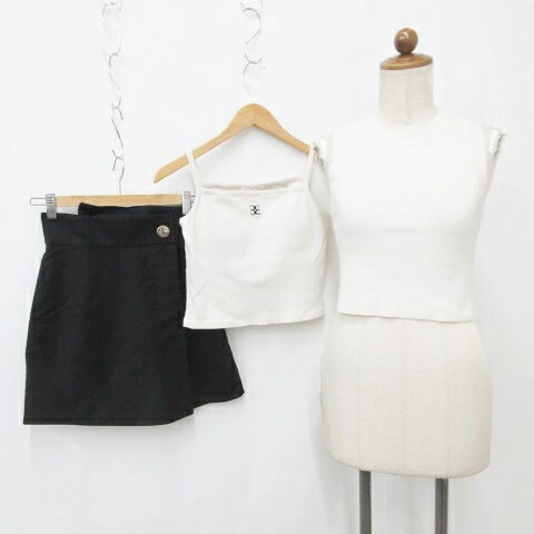 【中古】未使用品 リゼクシー RESEXXY チコ Chico パンツ ニット キャミソール 3点セットショートパン..