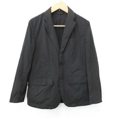 【中古】ワークマン WORKMAN ソロテックス 2WAY ワークジャケット シングル テーラード メッシュ 黒 ブラック L メンズ 【ベクトル 古着】 250907