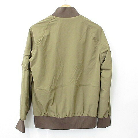【中古】トラヴィスマシュー Travis Mathew ゴルフ スポーツウエア ジャケット ブルゾン ジップアップ スタンドカラー 茶 ブラウン L メンズ 【ベクトル 古着】 260611