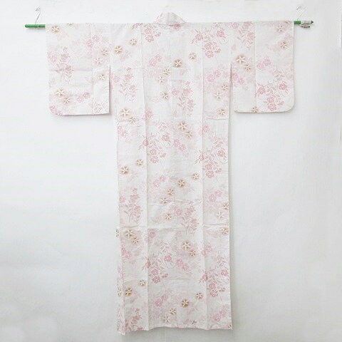 ブランド古着ベクトルプレミアム店の【中古】ユニクロ UNIQLO 浴衣 3点セット 帯 巾着 花柄 綿 ピンク フリー レディース 【ベクトル 古着】 260715｜アングル2