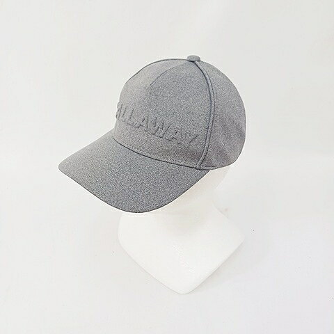 【中古】キャロウェイ CALLAWAY 帽子 ゴルフ キャップ ロゴ エンボス 2024年モデル...