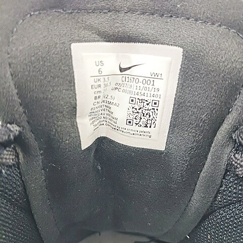 ブランド古着ベクトルプレミアム店の【中古】ナイキ NIKE 靴 ゴルフシューズ コルテッツ スパイクレス CI1670-001 ブラック ホワイト 黒 白 23 レディース 【ベクトル 古着】 260811｜アングル3
