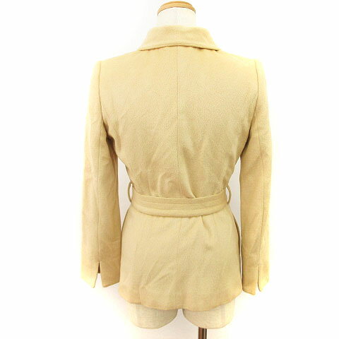 【中古】ラストシーン LAST SCENE コート ジャケット アンゴラ ウール M ベージュ aan0205 レディース 【ベクトル 古着】 190206 ブランド古着ベクトルプレミアム店