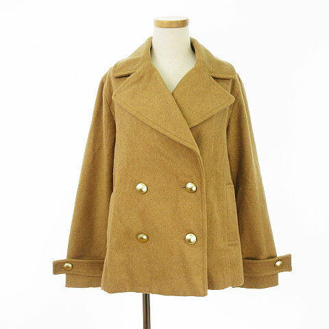 【中古】レトロガール RETRO GIRL ジャケット テーラード ダブル M 茶 ブラウン ☆S☆ aan0318 レディース 【ベクトル 古着】 190318 ブランド古着ベクトルプレミアム店