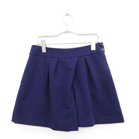 【中古】エニィスィス エニシス anySiS パンツ スカート キュロット ショート 2 紫 パープル ☆S☆ /hk0318 レディース 【ベクトル 古着】 190318 ブランド古着ベクトルプレミアム店