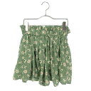 【中古】ローリーズファーム LOWRYS FARM パンツ ショート スカート キュロット 花柄 F 緑 グリーン ☆S☆ ako0319 レディース 【ベクト...