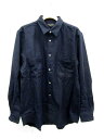 コムデギャルソンオムプリュス COMME des GARCONS HOMME PLUS シャツ カジュアル 長袖 ウール ネイビー /MN46 【中古】【ベクトル 古着】 170428 ブランド古着ベクトルプレミアム店