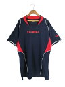 【中古】アンダーアーマー UNDER ARMOUR Tシャツ 半袖 ロゴ プリント サイズXXL ネイビー QQQ メンズ 【ベクトル 古着】 250216
