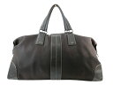 【中古】トッズ TOD'S ボストンバッグ ショルダー 2way レザー 無地 ブラウン QQQ メンズ レディース 【ベクトル 古着】 250524