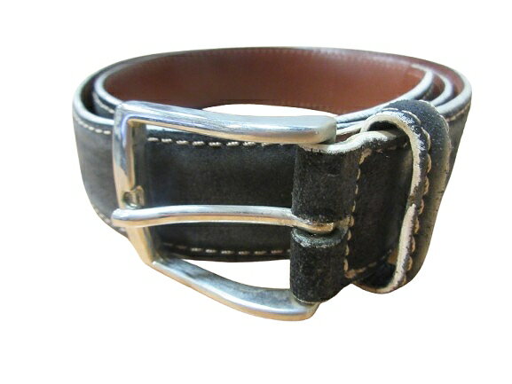 【中古】アンダーソンズ Anderson's ベルト ハトメ 無地 レザー 黒 QQQ メンズ 【ベクトル 古着】 251116