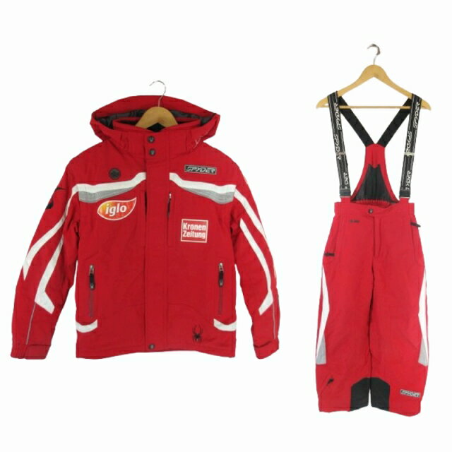 【中古】スパイダー SPYDER セットアップ 上下セット スキー スノーボード ウェア オーストラリアナシ..