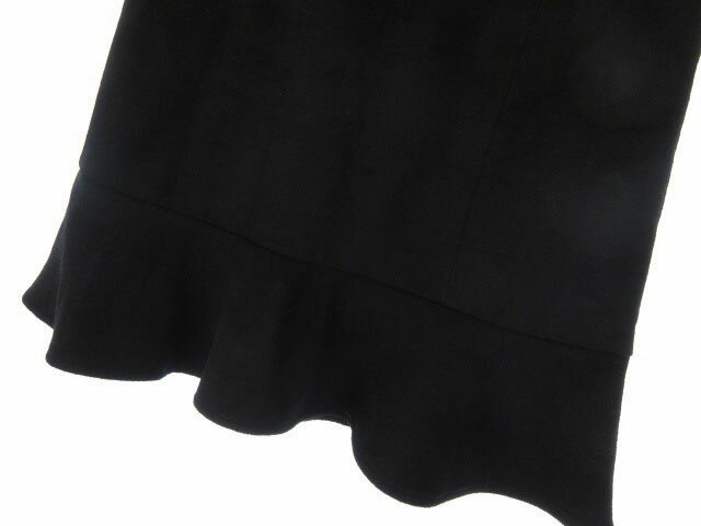 【中古】ビームス BEAMS B:MING LIFE STORE スカート トランペット フレア ひざ丈 ウール混 S 黒 ブラック /ah レディース 【ベクトル 古着】 180210 ブランド古着ベクトルプレミアム店