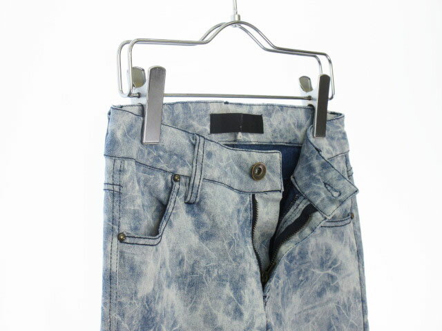 【中古】B&Y ユナイテッドアローズ BEAUTY&YOUTH ビューティー&ユース パンツ スキニー 総柄 コットン S 青 ブルー /kt レディース 【ベクトル 古着】 180222 ブランド古着ベクトルプレミアム店