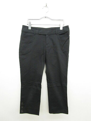 【中古】ルスーク Le souk パンツ サブリナ ストレッチ ボタン 38 黒 ブラック /☆y レディース 【ベクトル 古着】 180226 ブランド古着ベクトルプレミアム店 【中古】ルスーク Le souk パンツ サブリナ ストレッチ ボタン 38 黒 ブラック /☆y レディース 【ベクトル 古着】 180226 ブランド古着ベクトルプレミアム店