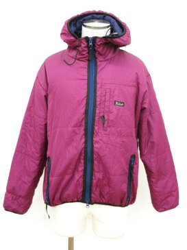 【中古】ウールリッチ WOOLRICH ジャケット 中綿 フード S 紫 パープル 青 ブルー /tm メンズ 【ベクトル 古着】 180302 ブランド古着ベクトルプレミアム店