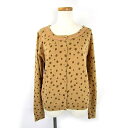【中古】プロポーション ボディドレッシング PROPORTION BODY DRESSING カーディガン 長袖 アンゴラ混 ベージュ 茶 3 レディース 【ベクトル 古着】 170121 ベクトル店