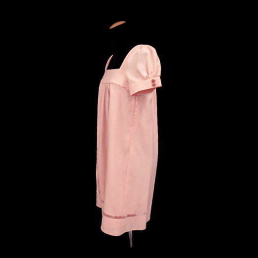 【中古】未使用品 ディアプリンセス Dear princess ワンピース フォーマル 半袖 スクエアネック ピンク 36 レディース 【ベクトル 古着】 210129 ベクトルプレミアム店