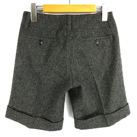 【中古】エムズセレクト m's select トショートパンツ ハーフパンツ カシミヤ混 ラメ 日本製 総裏地 グレー 36 レディース 【ベクトル 古着】 180802 ベクトル店 — vista 2