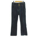 【中古】プラネットブルーワールド Planet blue World ジーンズ デニム インディゴ 23 レディース 【ベクトル 古着】 181122 ブランド...