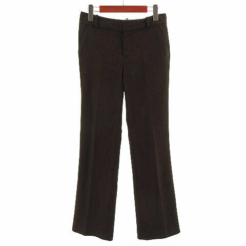乐天商城 - 【中古】バナナリパブリック BANANA REPUBLIC パンツ スラックス ウール混 ブラウン 茶 2 レディース 【ベクトル 古着】 200322 ベクトルプレミアム店
