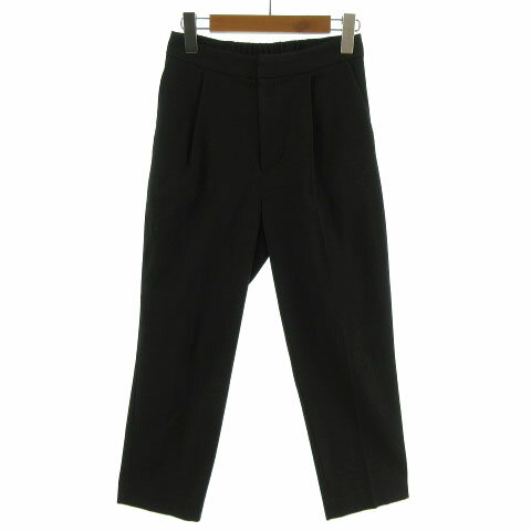 【中古】テチチ Te chichi パンツ テーパード リネン混 グレー系 S レディース 【ベクトル 古着】 210120 ベクトルプレミアム店(4)