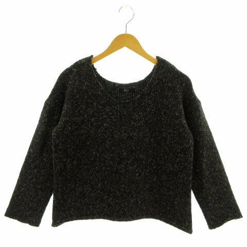 【中古】アズールバイマウジー AZUL by moussy ニット セーター 長袖 ウール混 ミ...