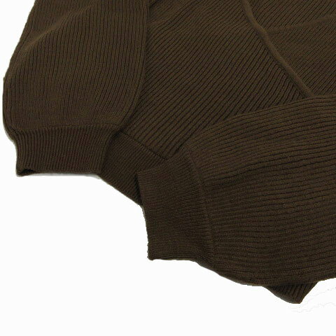【中古】ロペピクニック ROPE Picnic ニット 長袖 リブ ぽわん袖 カシュクール シンプル ブラウン 茶 38 レディース 【ベクトル 古着】 220125 vectorpremium-16700877 ブランド古着ベクトルプレミアム店 サンプル画像3