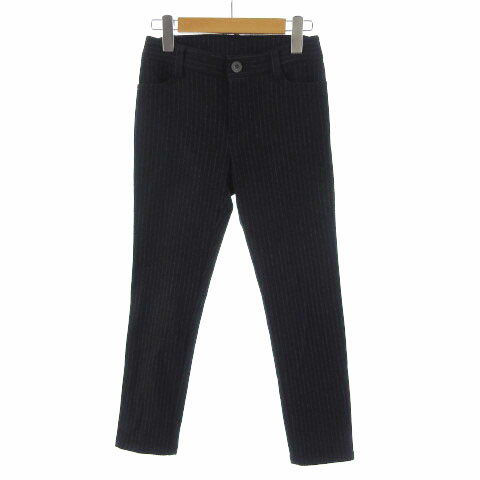 【中古】コムサ COMME CA パンツ スリム ドットストライプ ネイビー 紺 ホワイト 白 5 レディース 【ベクトル 古着】 220412 【中古】コムサ COMME CA パンツ スリム ドットストライプ ネイビー 紺 ホワイト 白 5 レディース 【ベクトル 古着】 220412
