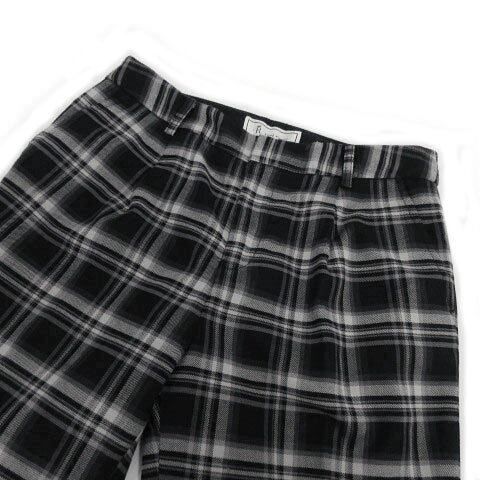 【中古】ロペピクニック ROPE Picnic パンツ スリム チェック ブラック 黒 グレー パープル 紫 36 レディース 【ベクトル 古着】 220720 vectorpremium-16947371 ブランド古着ベクトルプレミアム店 サンプル画像3