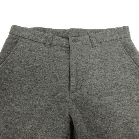 【中古】ジャーナルスタンダード JOURNAL STANDARD パンツ ジョガーパンツ スリム 起毛 ウール混 グレー S メンズ 【ベクトル 古着】 230308