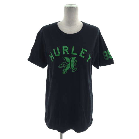 【中古】ハーレー Hurley Tシャツ 半袖 丸首 ロゴプリント コットン ブラック 黒 グリーン 緑 M レディース 【ベクトル 古着】 230620ブランドハーレー Hurley表記サイズM実寸サイズ肩幅：41.5cm　身幅：46cm　着丈：65cm　袖丈：19cm　※実寸サイズに関してはこの商品の出品者の主観で判断しておりますので、カタログや正規のサイズとは多少異なる場合があります。　　※商品によってはどうしても若干の誤差が発生してしまいます。 1〜2cmの誤差は予めご了承ください。　素材綿100％色ブラック 黒 プリント グリーン 緑 ※色に関してはこの出品者の主観で判断しておりますので、カタログや正規のカラーとは言い回しが異なる場合があります。仕様Tシャツ 半袖 丸首 ロゴプリント状態使用感が少なく、かなり状態の良い商品です。 ※あくまでも中古品ですので掲載写真や記載内容をご確認いただき、ご理解の上ご購入ください。 ※保管時にお品物にシワが入る場合がございます。商品のお問い合わせの回答を休止しております。＊各商品ページの商品詳細等をご確認の上ご購入ください。【中古】ハーレー Hurley Tシャツ 半袖 丸首 ロゴプリント コットン ブラック 黒 グリーン 緑 M レディース 【ベクトル 古着】 230620状態ランク　”A”詳細については、下記および「状態ランクについて」ページをご覧ください。未使用・新品の商品ほぼ新品同様の商品使用感が少なく、かなり状態の良い商品使用感はあるが、傷や汚れの少ない商品使用感の他、傷や汚れが見られる商品かなり大きな傷みがある難あり商品※S〜CランクはUSED品となりますので、使用感をご理解の上でご入札下さい。状態ランクについてinformationブランドハーレー Hurley表記サイズM実寸サイズ肩幅：41.5cm　身幅：46cm　着丈：65cm　袖丈：19cm　※実寸サイズに関してはこの商品の出品者の主観で判断しておりますので、カタログや正規のサイズとは多少異なる場合があります。　　※商品によってはどうしても若干の誤差が発生してしまいます。 1〜2cmの誤差は予めご了承ください。　素材綿100％色ブラック 黒 プリント グリーン 緑 ※色に関してはこの出品者の主観で判断しておりますので、カタログや正規のカラーとは言い回しが異なる場合があります。仕様Tシャツ 半袖 丸首 ロゴプリント状態使用感が少なく、かなり状態の良い商品です。 ※あくまでも中古品ですので掲載写真や記載内容をご確認いただき、ご理解の上ご購入ください。 ※保管時にお品物にシワが入る場合がございます。商品のお問い合わせの回答を休止しております。＊各商品ページの商品詳細等をご確認の上ご購入ください。本商品は一点物です他サイトや店舗にて販売している商品です。多少のお時間差にて欠品になることもございます。予めご了承頂ますようお願い致します。ベクトル・サイズガイドはこちらこの商品と同じブランドの商品を見る