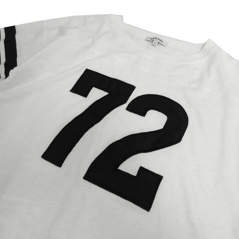 【中古】グローバルワーク GLOBAL WORK Tシャツ 長袖 ワッペン ナンバリング コットン ホワイト 白 ブラック 黒 L レディース 【ベクトル 古着】 230909 vectorpremium-17608836 ブランド古着ベクトルプレミアム店 サンプル画像3