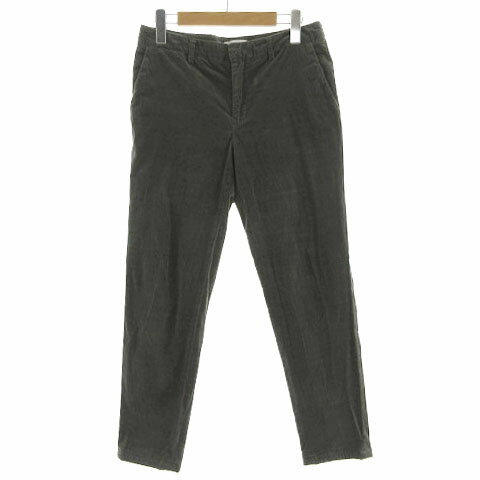 【中古】ギャルリーヴィー GALERIE VIE トゥモローランド パンツ テーパード ストレッチ 日本製 ベロア調 コットン混 グレー系 36 レディース 【ベクトル 古着】 240107 【中古】ギャルリーヴィー GALERIE VIE トゥモローランド パンツ テーパード ストレッチ 日本製 ベロア調 コットン混 グレー系 36 レディース 【ベクトル 古着】 240107